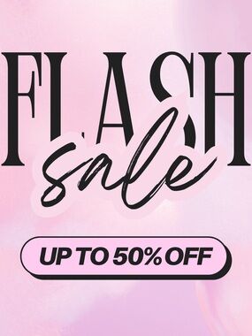 Up to 50% Off Flash Sale!!!!!